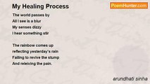 arundhati sinha - My Healing Process