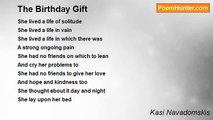 Kasi Navadomskis - The Birthday Gift