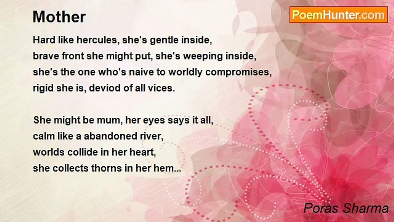 Poras Sharma - Mother