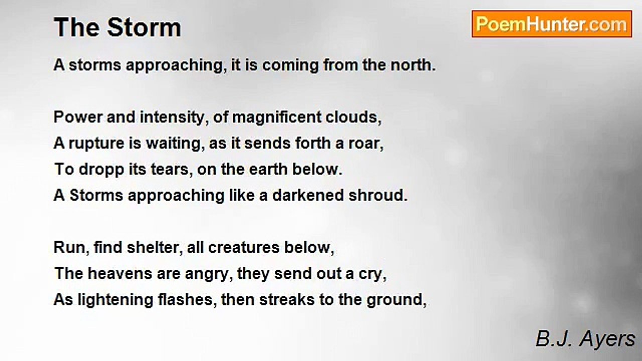 B.J. Ayers - The Storm