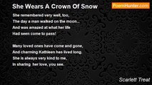 Scarlett Treat - She Wears A Crown Of Snow