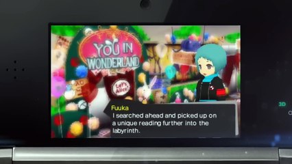 Persona Q : Shadow Of The Labyrinth - Présentation de Fuuka Yamagishi
