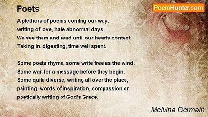 Melvina Germain - Poets
