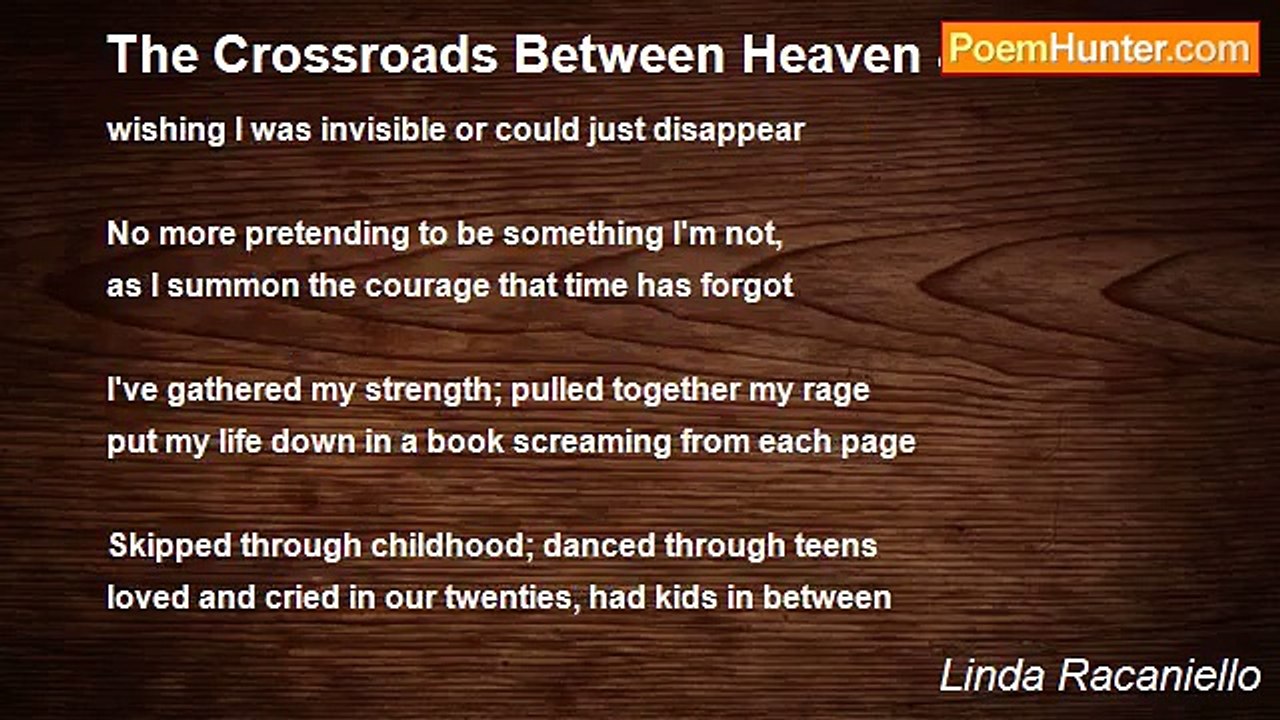 Linda Racaniello - The Crossroads Between Heaven & Hell
