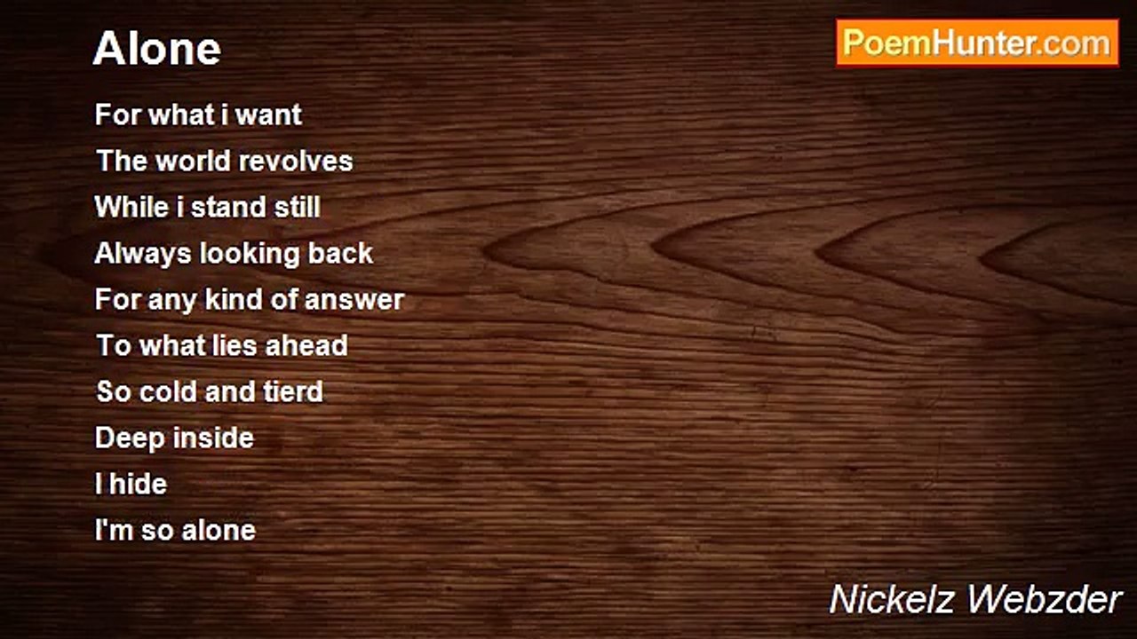 Nickelz Webzder - Alone