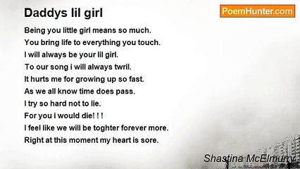 Shastina McElmurry - Daddys lil girl