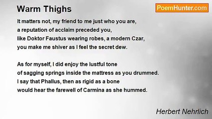 Herbert Nehrlich - Warm Thighs
