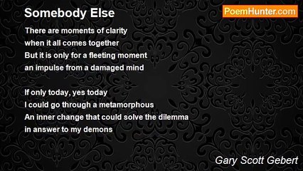 Gary Scott Gebert - Somebody Else