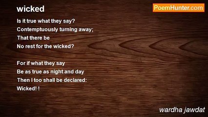 wardha jawdat - wicked