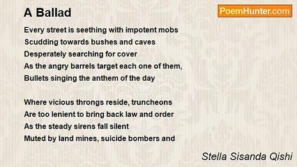 Stella Sisanda Qishi - A Ballad
