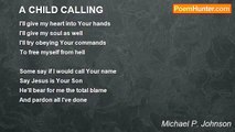 Michael P. Johnson - A CHILD CALLING