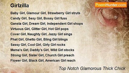 Top Notch Glamorous Thick Chick - Girlzilla