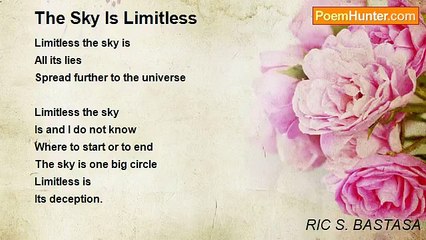 RIC S. BASTASA - The Sky Is Limitless