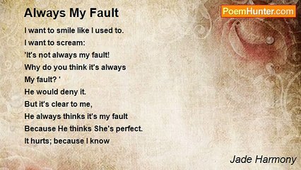 Jade Harmony - Always My Fault