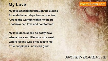 ANDREW BLAKEMORE - My Love