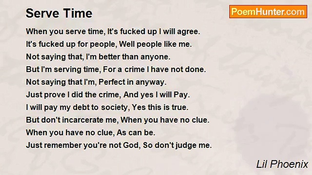Lil Phoenix - Serve Time