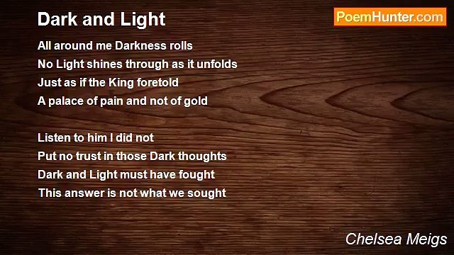 Chelsea Meigs - Dark and Light