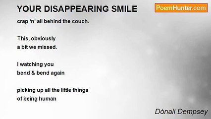 Dónall Dempsey - YOUR DISAPPEARING SMILE