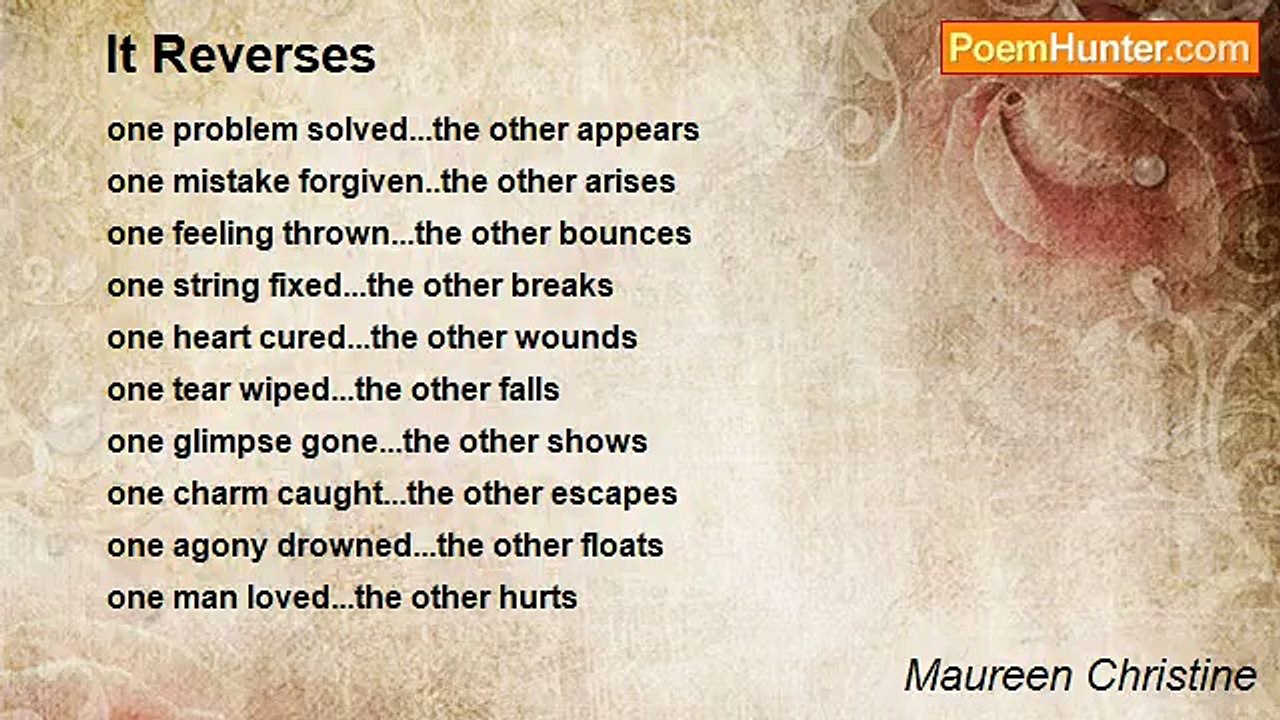 Maureen Christine - It Reverses
