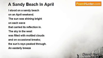 David Harris - A Sandy Beach In April