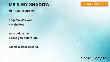 Dónall Dempsey - ME & MY SHADOW