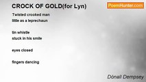 Dónall Dempsey - CROCK OF GOLD(for Lyn)