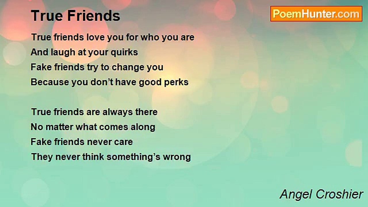 Angel Croshier - True Friends