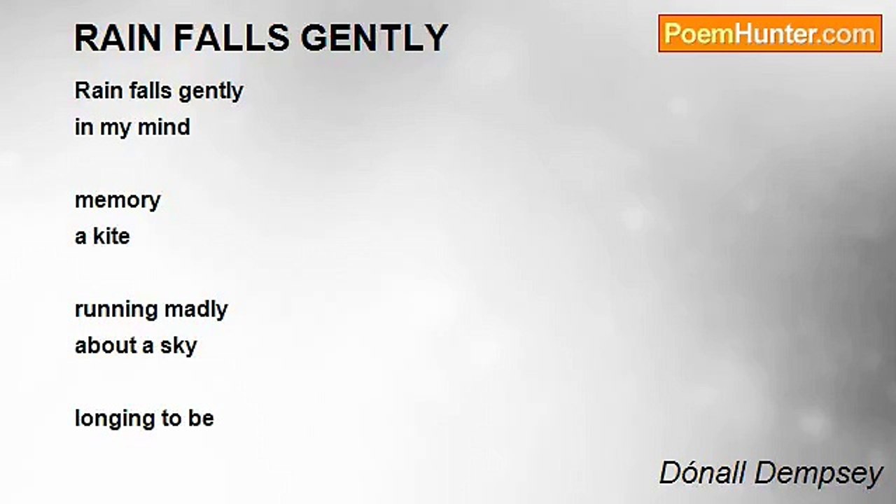 Dónall Dempsey - RAIN FALLS GENTLY