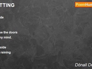 Dónall Dempsey - SITTING