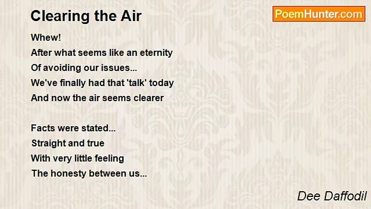 Dee Daffodil - Clearing the Air