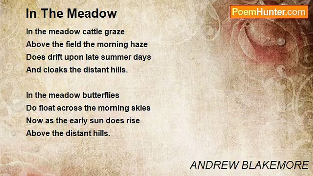 ANDREW BLAKEMORE - In The Meadow