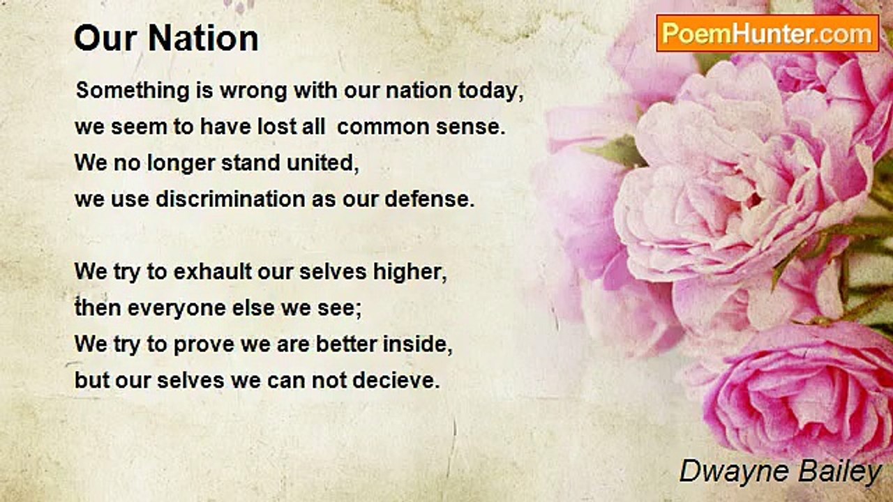 Dwayne Bailey - Our Nation