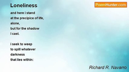 Richard R. Navarro - Loneliness
