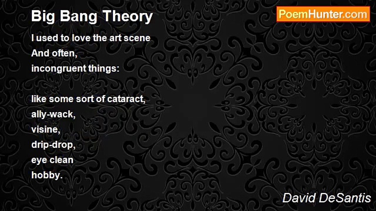 David DeSantis - Big Bang Theory