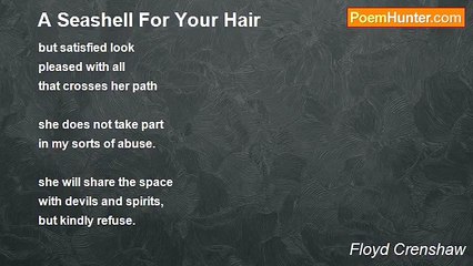Floyd Crenshaw - A Seashell For Your Hair