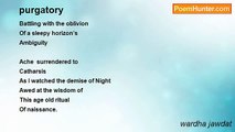 wardha jawdat - purgatory
