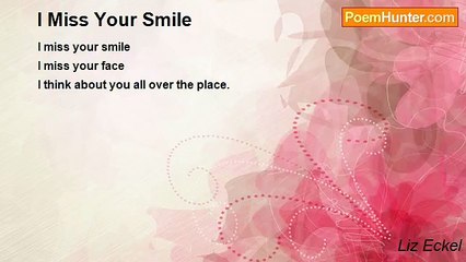 Liz Eckel - I Miss Your Smile