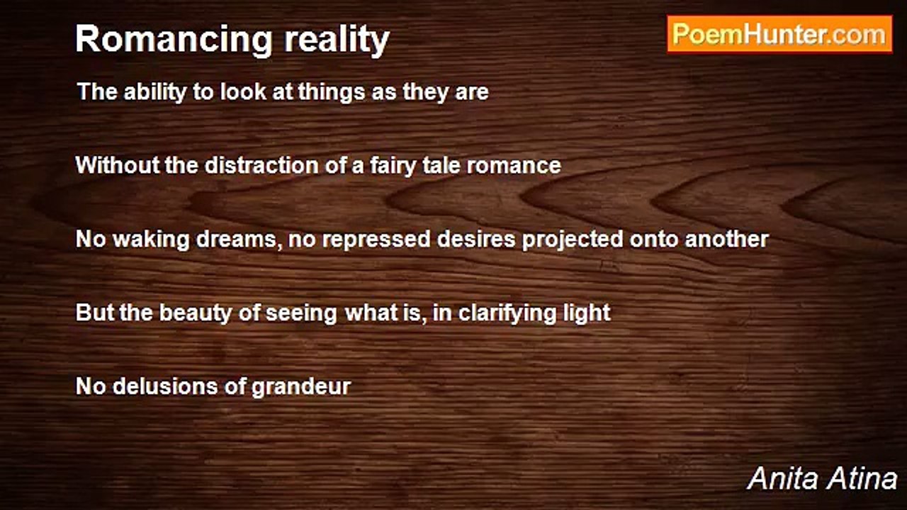 Anita Atina - Romancing reality