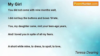 Teresa Dearing - My Girl