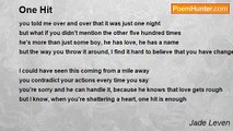 Jade Leven - One Hit