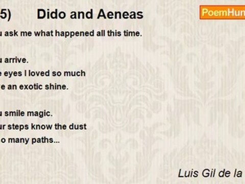 Luis Gil de la Puente - (((5) Dido and Aeneas