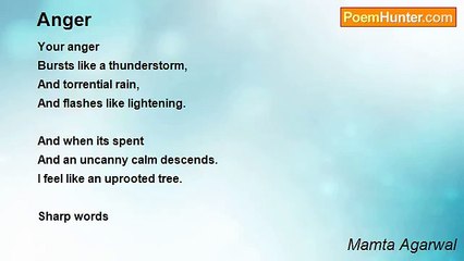 Mamta Agarwal - Anger