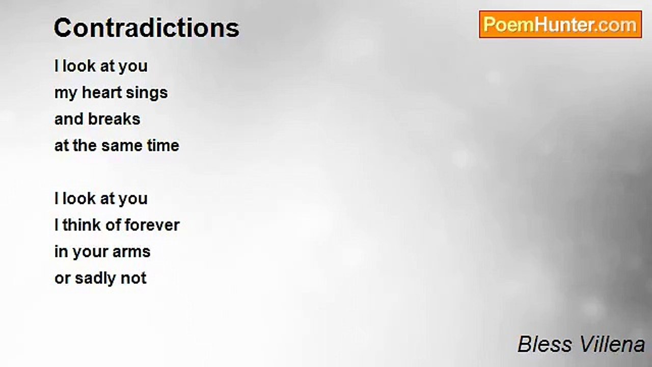Bless Villena - Contradictions