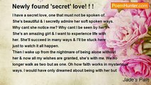 Jade's Pain - Newly found 'secret' love! ! !