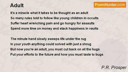 P.R. Prosper - Adult