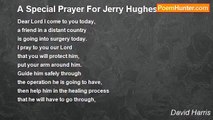 David Harris - A Special Prayer For Jerry Hughes