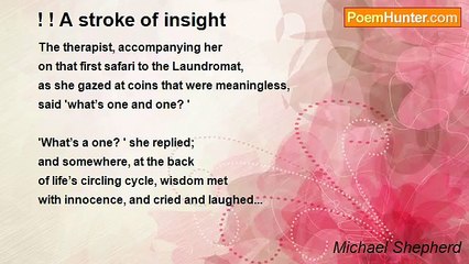 Michael Shepherd - ! ! A stroke of insight