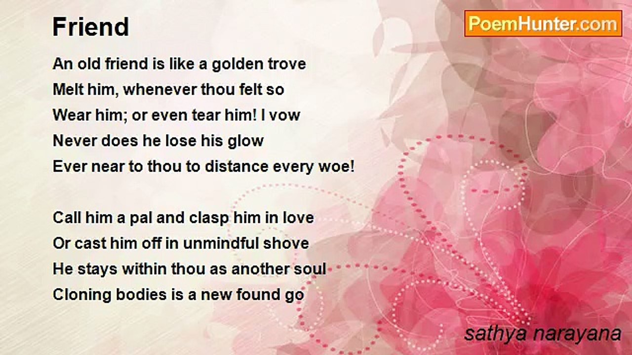 sathya narayana - Friend