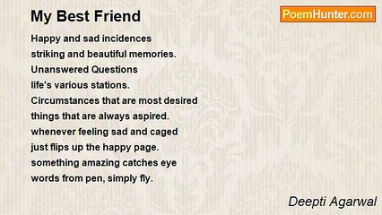 Deepti Agarwal - My Best Friend
