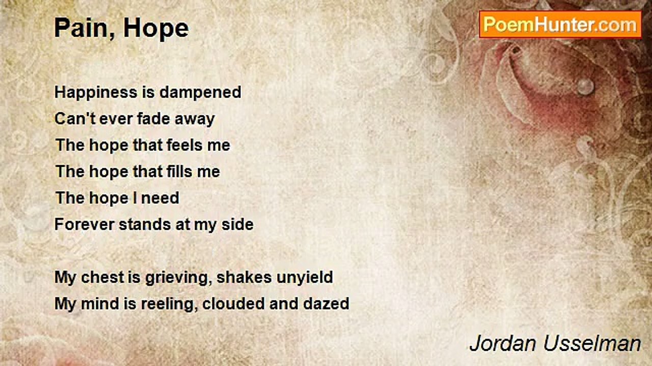 Jordan Usselman - Pain, Hope
